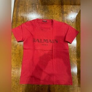 Balmain Bold Red Tee